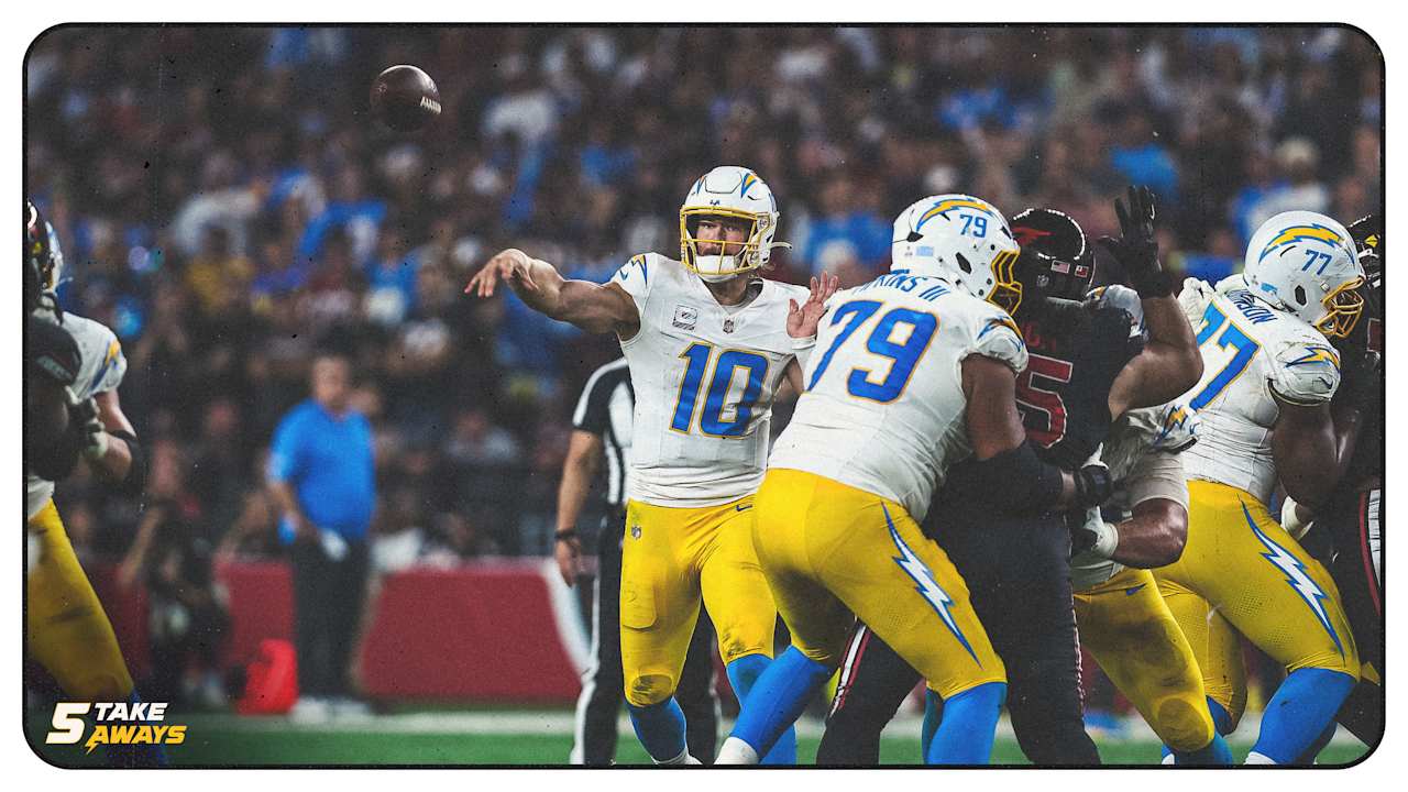 Chargers Cardinals Week 7 game recap