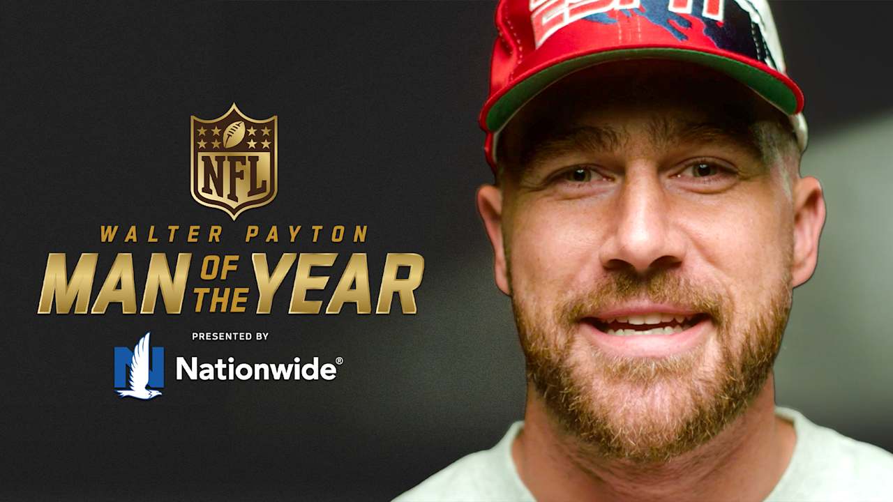 TE Travis Kelce is the Chiefs' Walter Payton Man of the Year Nominee  Presented by Nationwide