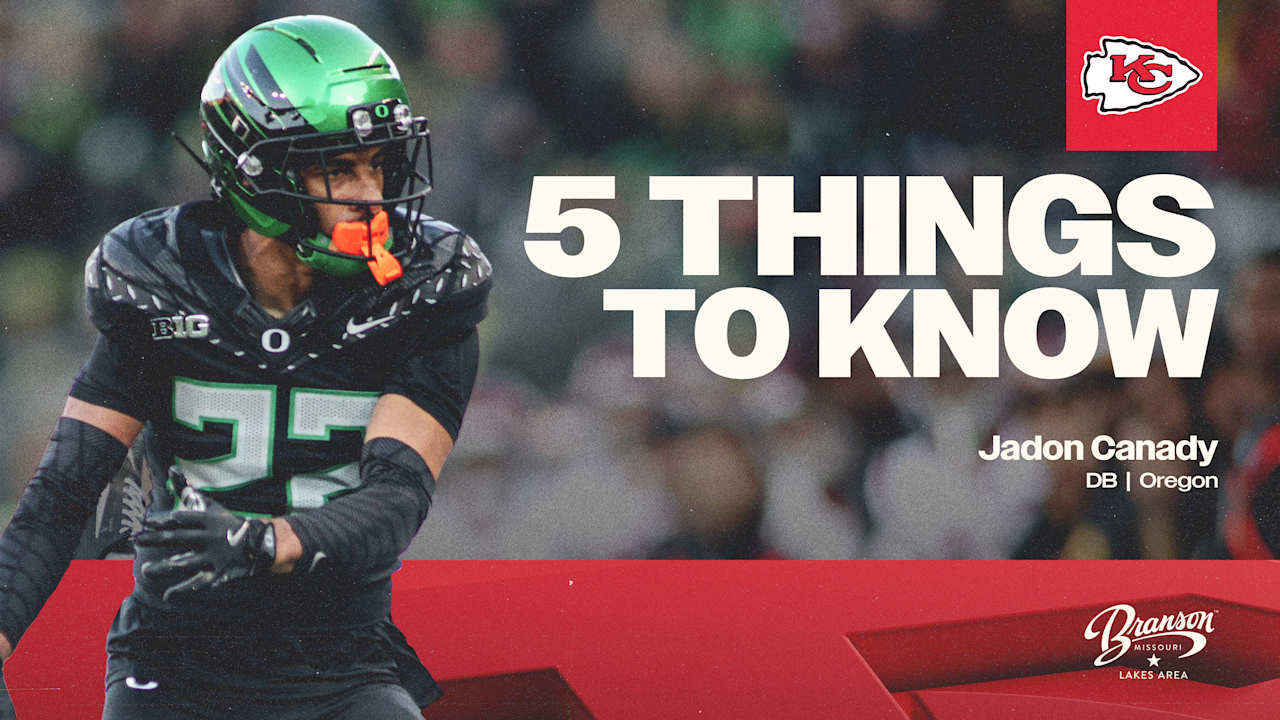 Five Things to Know About New Chiefs DB Jadon Canady