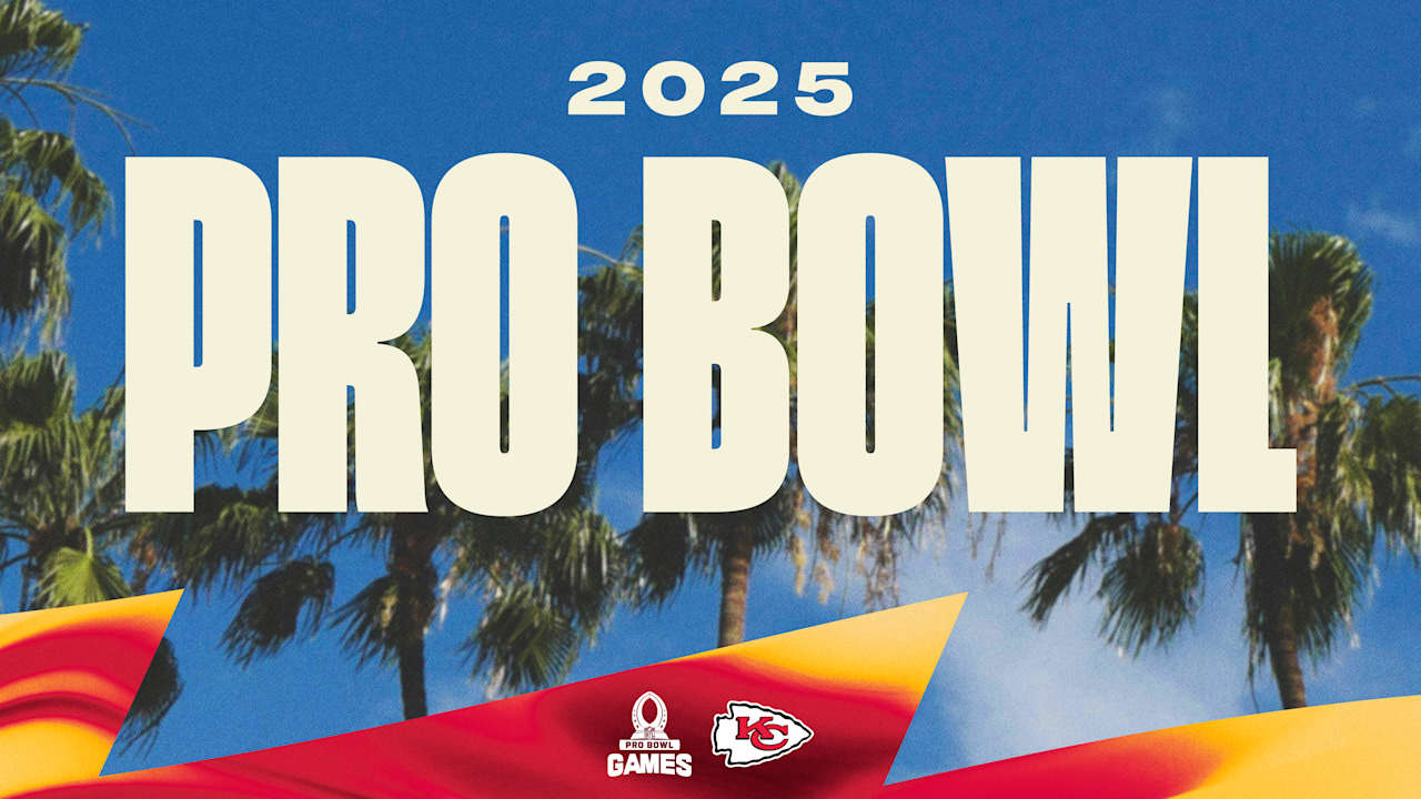 Five Chiefs Named to the 2025 Pro Bowl Games