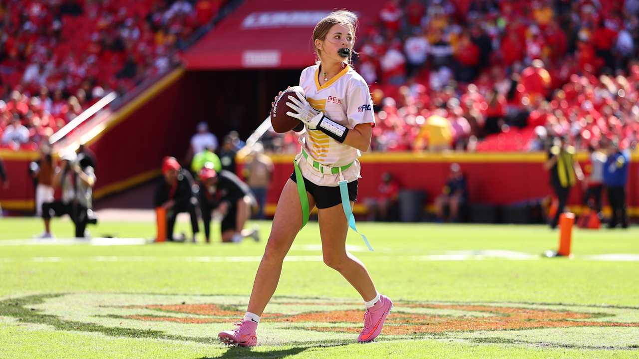 Chiefs Drive Momentum for Girls Flag Football During Week of National Girls & Women in Sports Day 