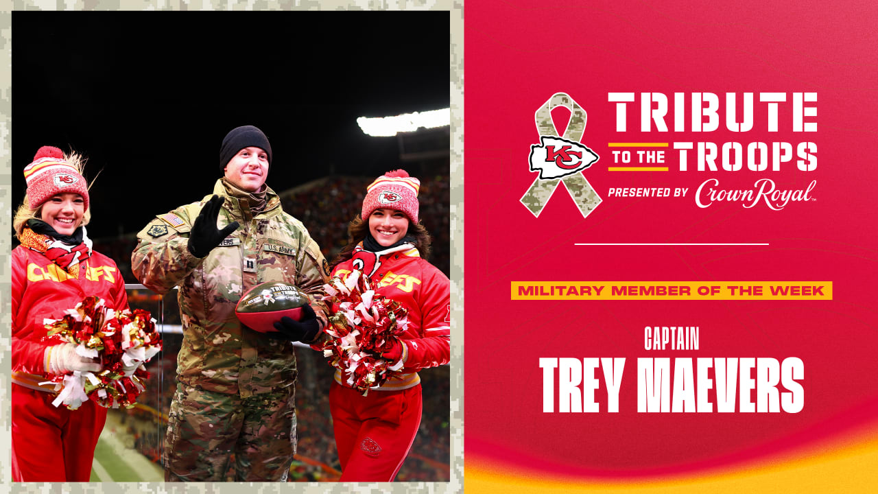 Kansas City Chiefs Honor Veteran Captain Trey Maevers as "Tribute to