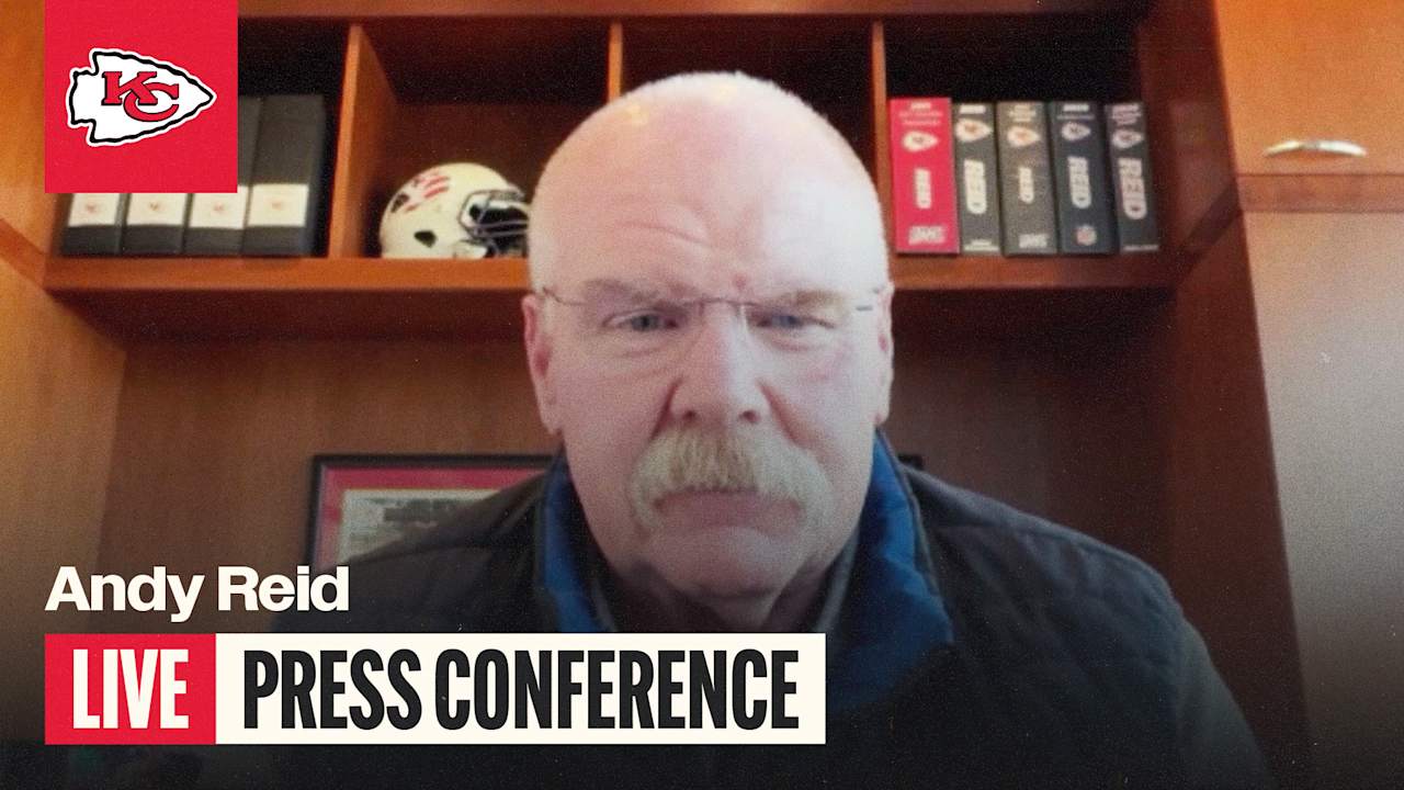 Kansas City Chiefs Head Coach Andy Reid Speaks to the Media Ahead of ...
