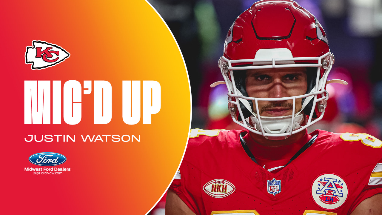 Justin Watson Mic'd Up For Week 14 Vs. Buffalo Bills | Kansas City Chiefs