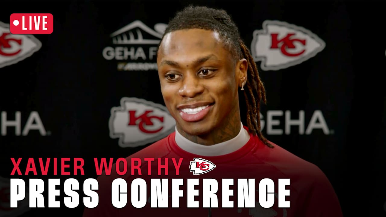 Wide Receiver Xavier Worthy: 'It's Just a Different Feeling to Play in a Game That Leads to the Super Bowl' | Chiefs Press Conference 1/24