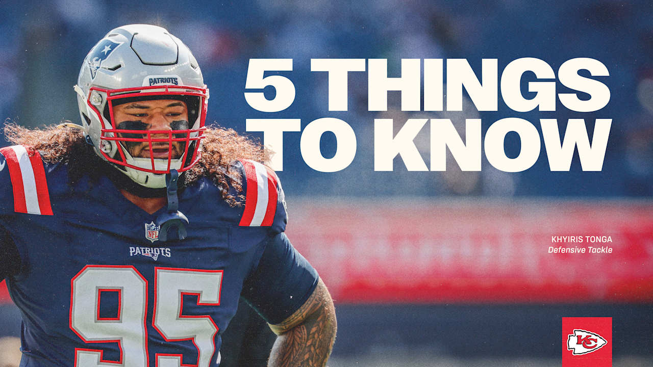 Five Things to Know About New Chiefs DT Khyiris Tonga