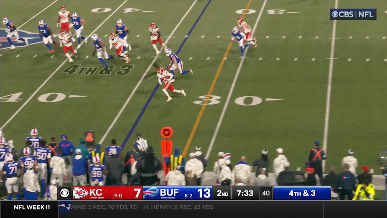 INTERCEPTION: Defensive Back Chamarri Conner Intercepts Bills ...