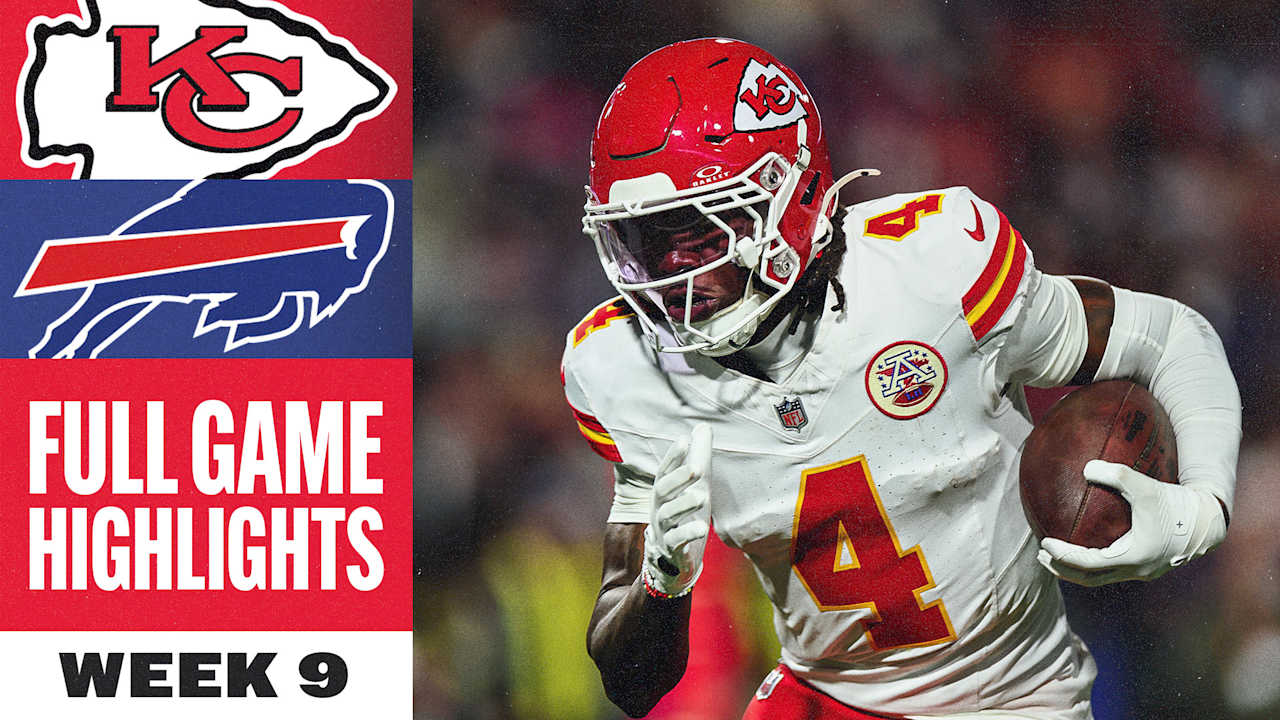 Full Game Highlights From Week 9 Kansas City Chiefs Vs Buffalo Bills