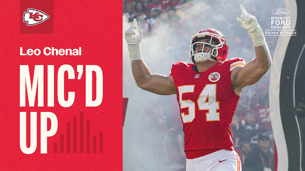 Leo Chenal was MIC'D UP for Week 12 OVERTIME WIN vs. Indianapolis Colts ...