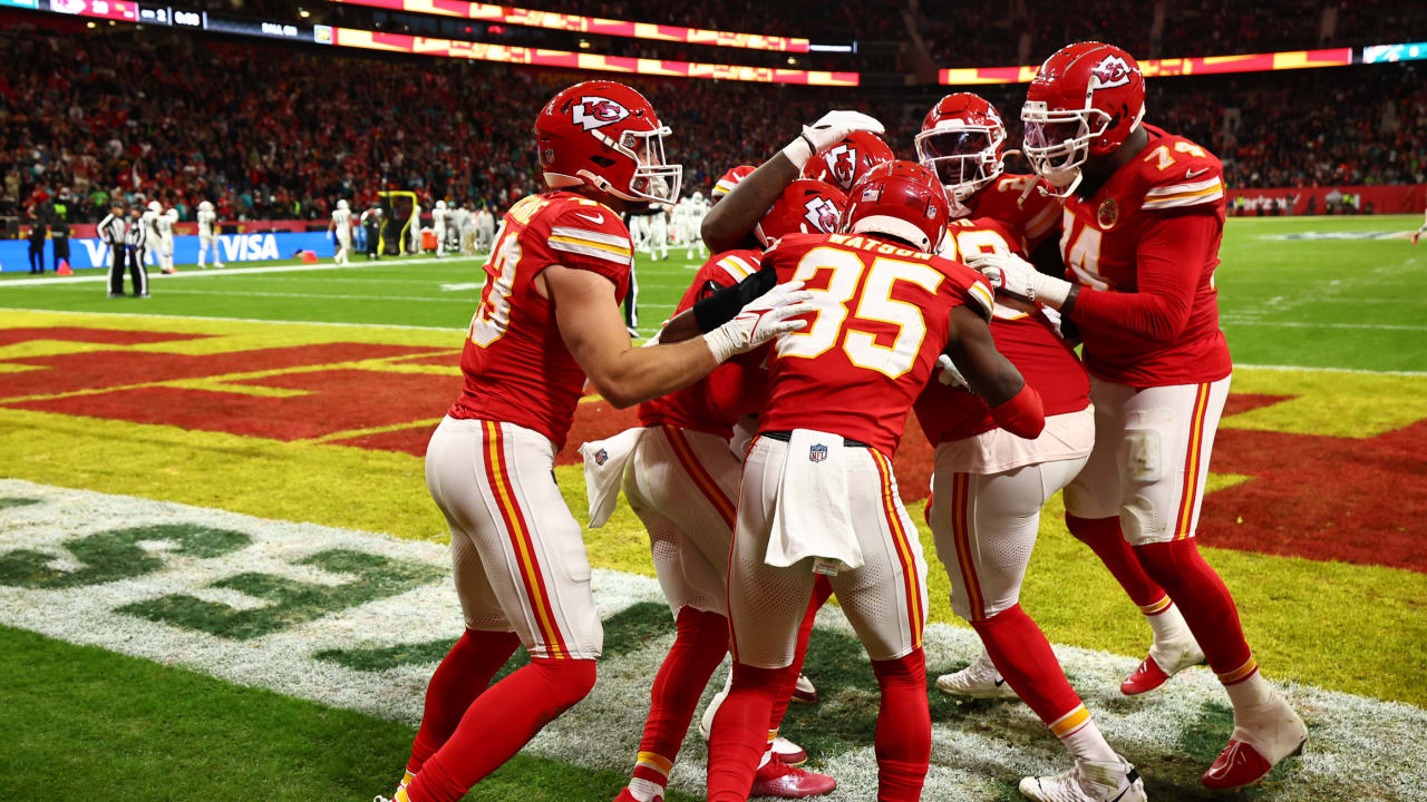 Photos Game Action from Week 9 in Germany Chiefs vs. Dolphins