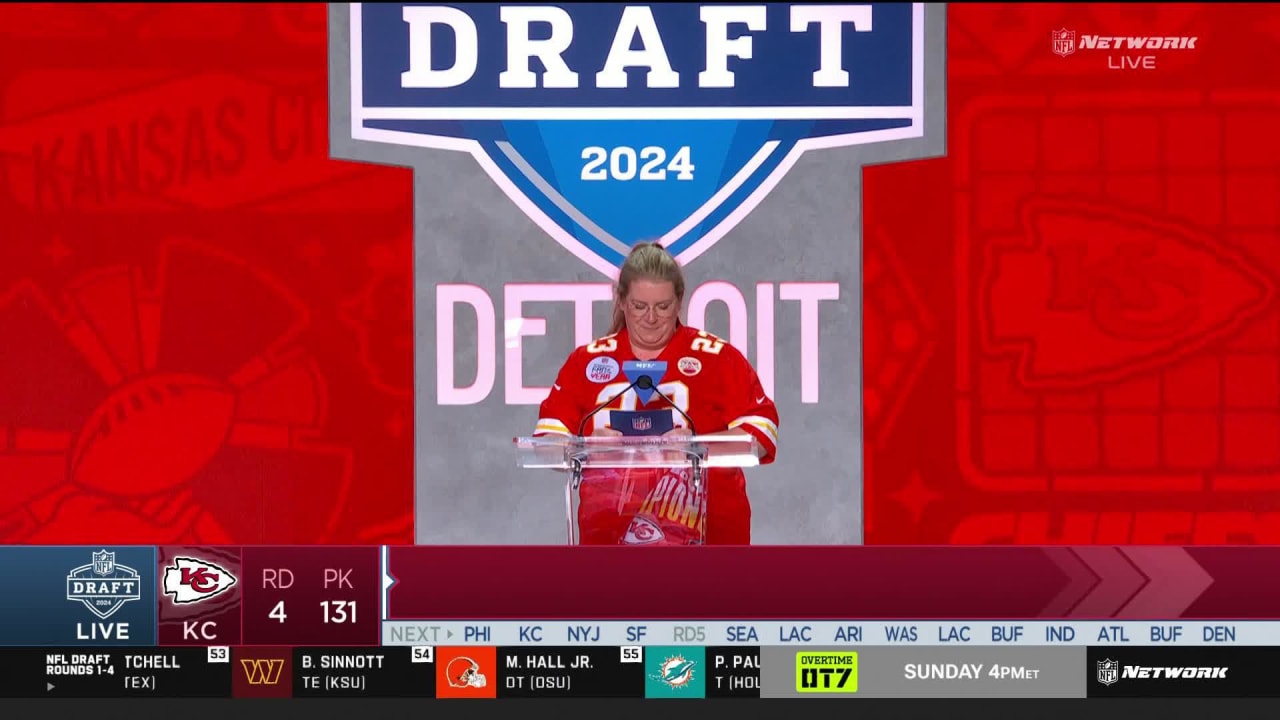 WATCH Chiefs Select Tight End Jared Wiley in the 4th Round 2024 NFL