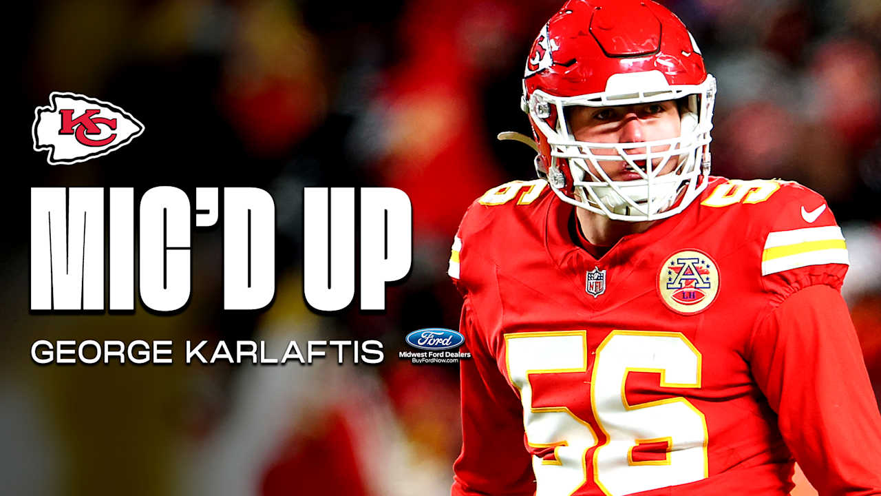 Chiefs George Karlaftis Was Mic'd Up & Making Franchise History in AFC Divisional Round Win