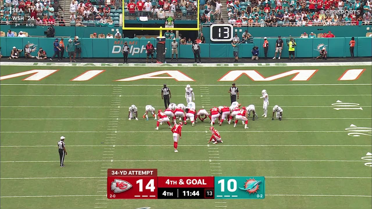 Kicker Harrison Butker's 34-yard Field Goal Boosts Chiefs Lead Over ...