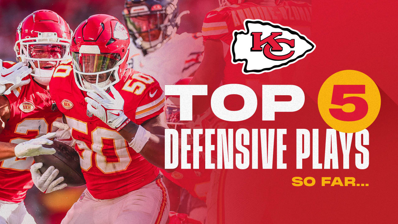 Top 5 Defensive Plays of the Season 2023 Kansas City Chiefs NFL