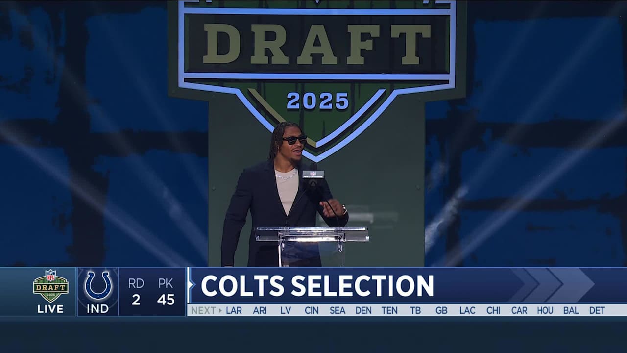 Indianapolis Colts select JT Tuimoloau with No. 45 pick in 2025 draft