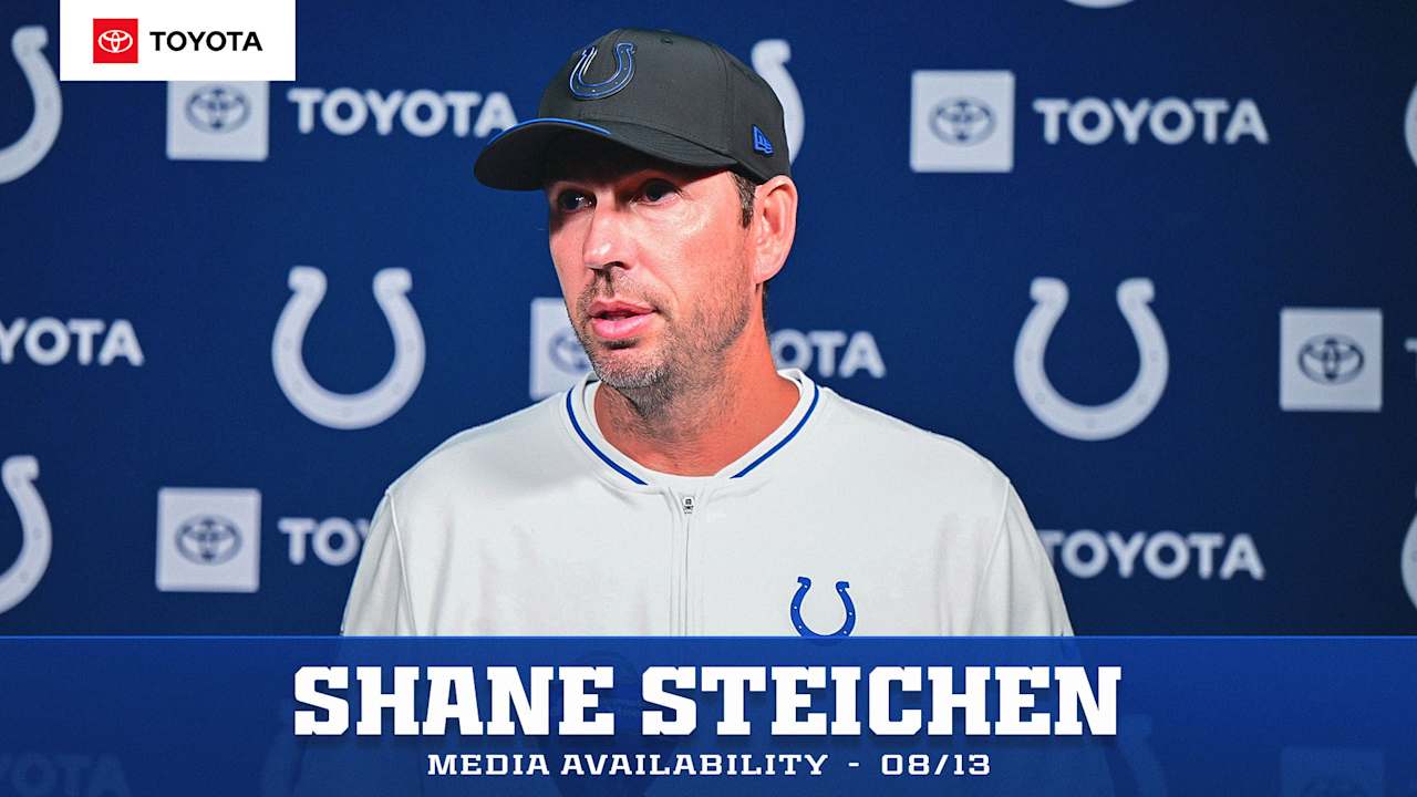 Shane Steichen: Colts at Patriots postgame