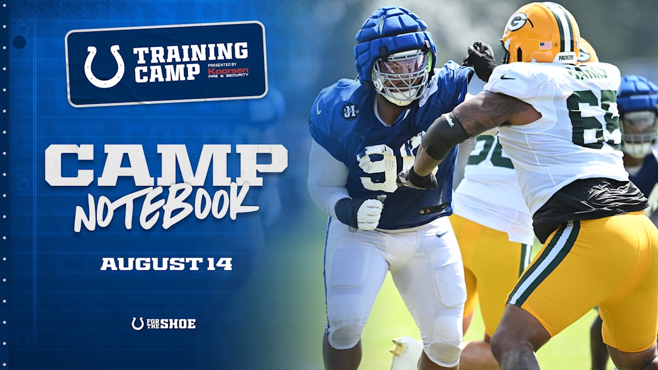 Observations from Colts’ joint practice with Green Bay Packers