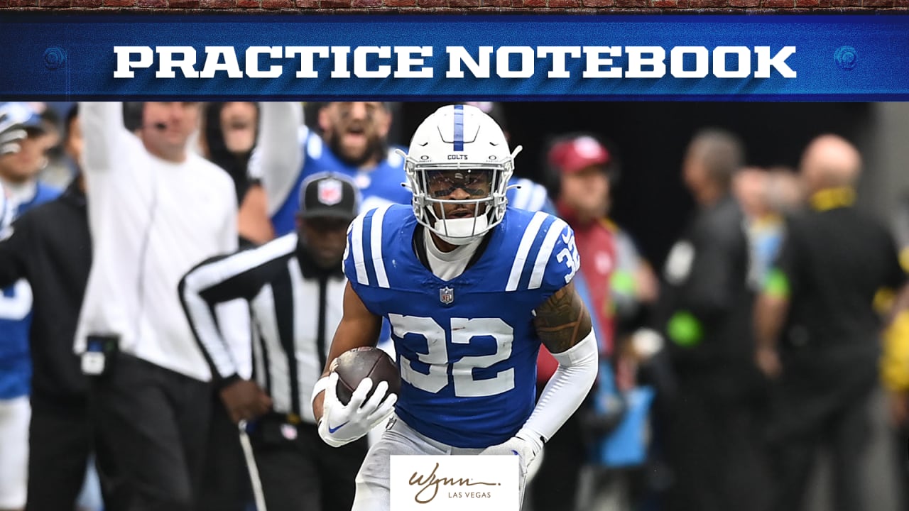 Practice notebook Colts move on without Julian Blackmon, Michael