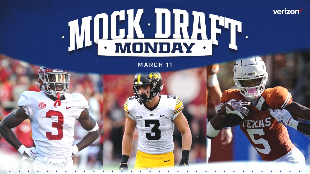 Colts' 2024 NFL Mock Draft Cooper DeJean, Adonai Mitchell, Terrion