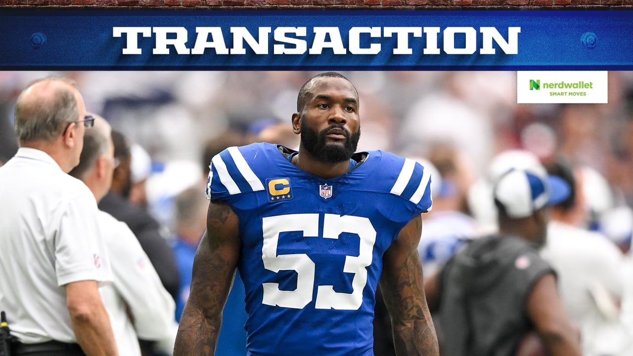 Colts waive LB Shaquille Leonard