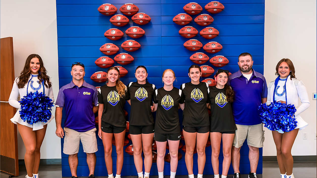 Colts celebrate Indiana teams bound for 2026 NFL Flag Championships