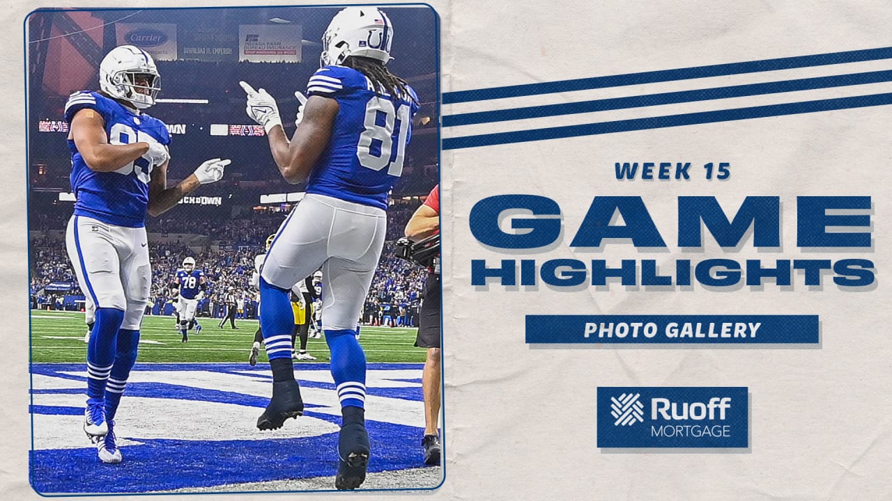 Game Highlights Colts vs. Steelers, Week 15