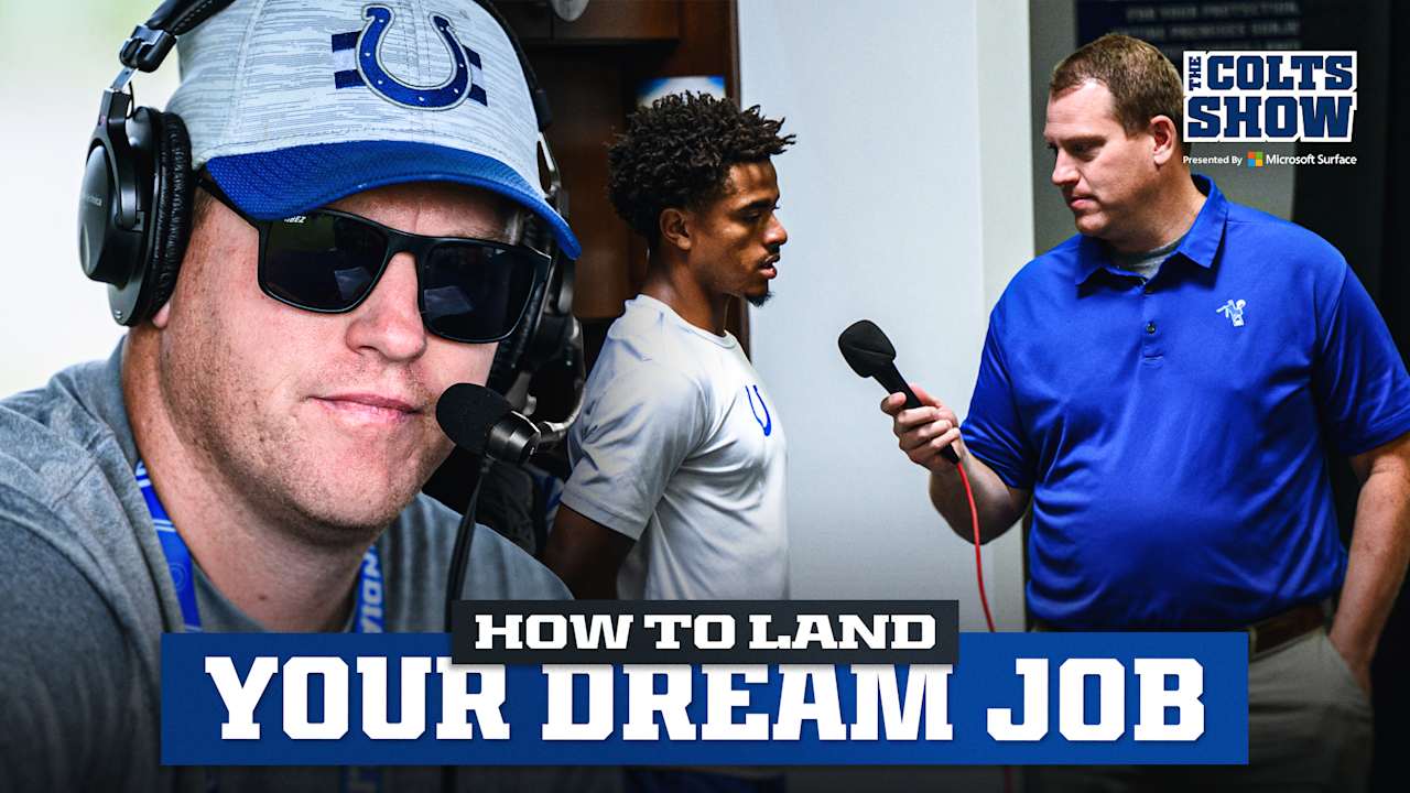 From answering phones to the voice of the Colts: Matt Taylor's ...