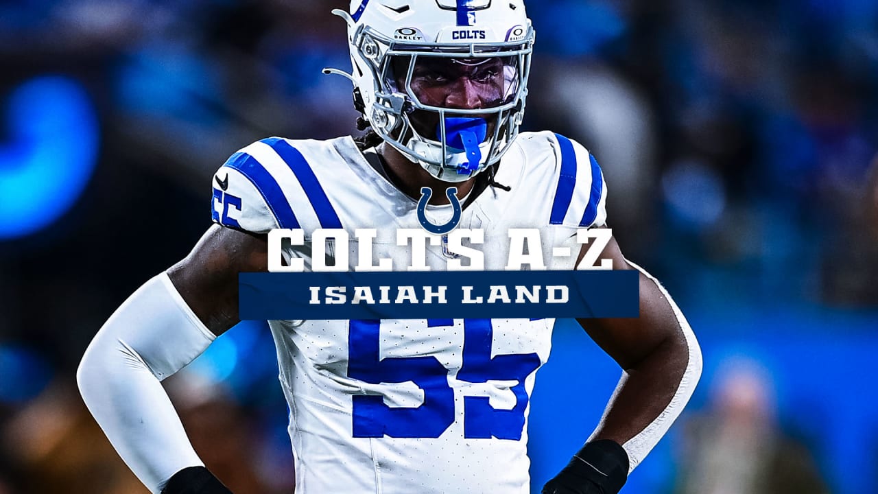 Colts A to Z: Isaiah Land