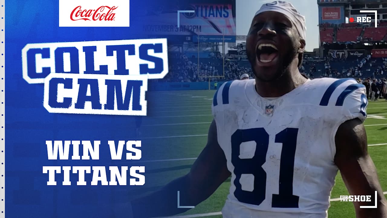Colts Cam Win versus the Titans