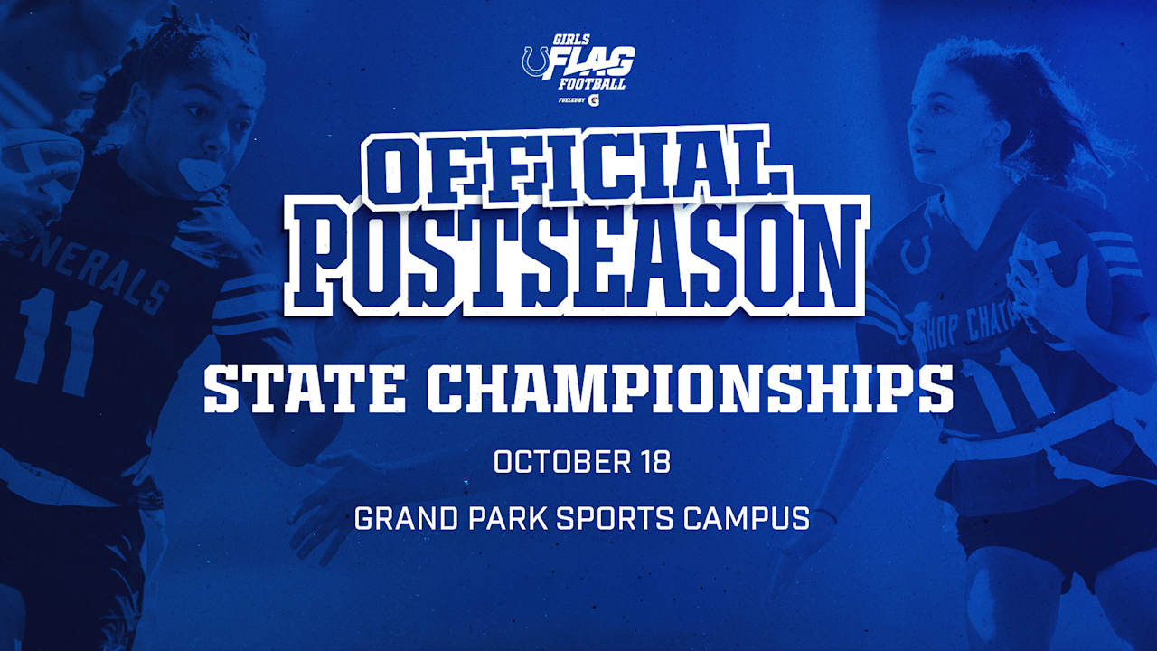 Colts to host High School Girls Flag State Finals on Saturday, a first for Indiana!