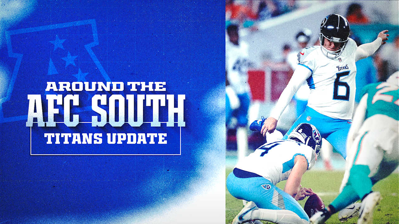 A Look Around the AFC South Titans beat Dolphins on Monday Night