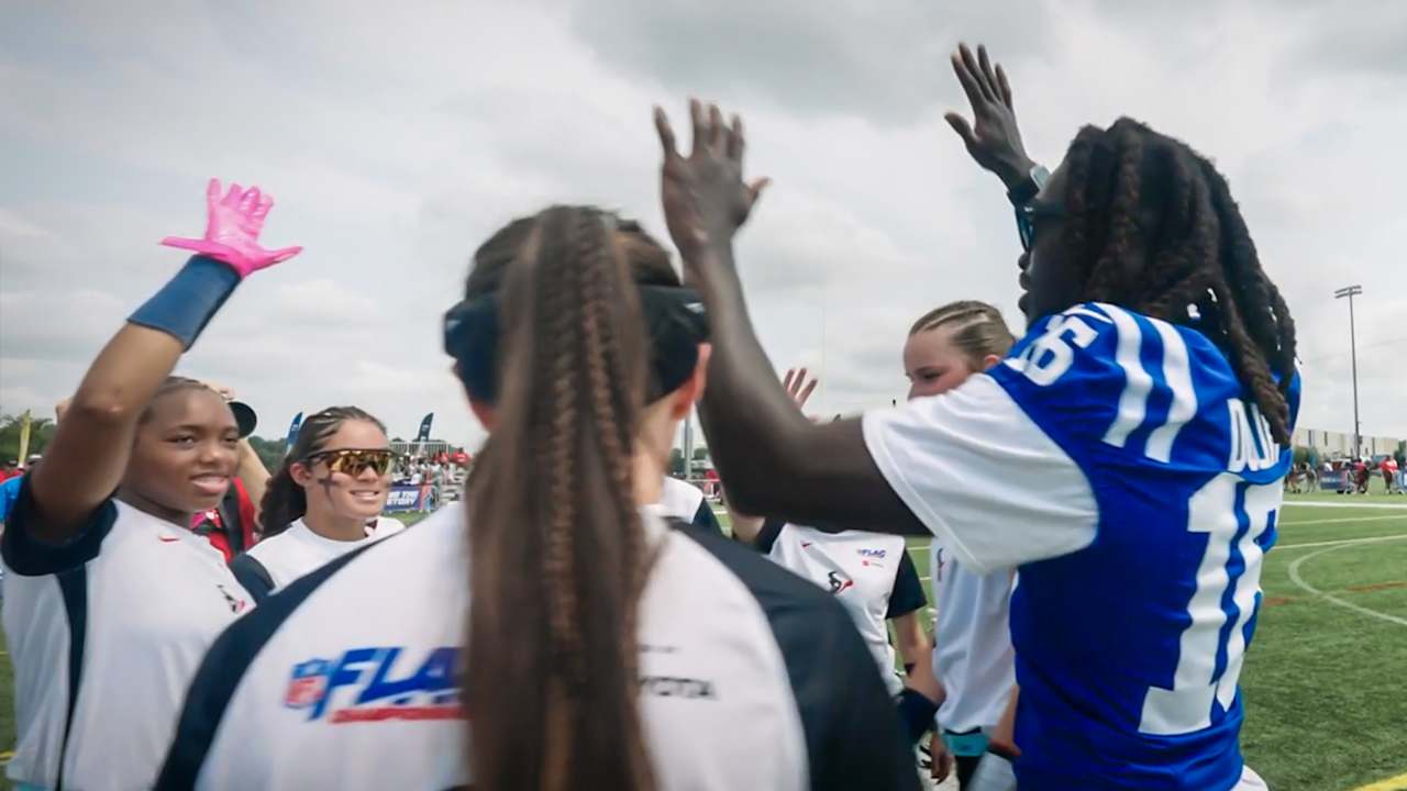 Mic'd Up: Ashton Dulin and Laquon Treadwell at 2026 NFL Flag Championships