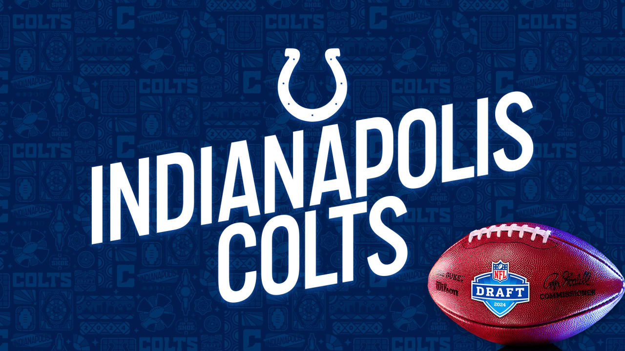 Colts' 2024 NFL Draft roundbyround picks announced