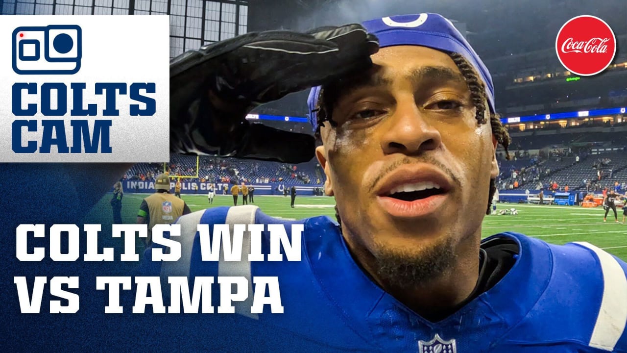 Colts Cam: Home win vs. Tampa Bay