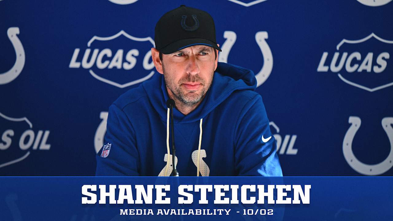 Shane Steichen: Week 4 final update, Colts vs. Commanders