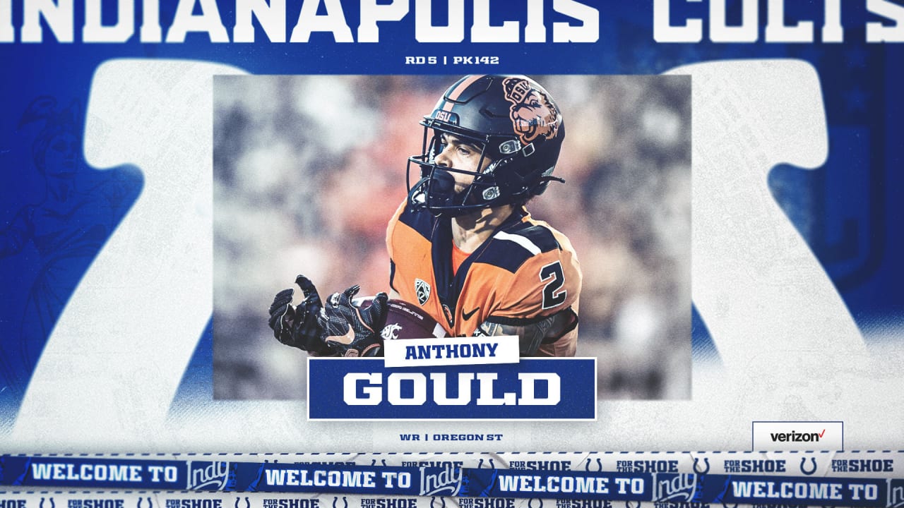 Colts select Oregon State wide receiver Anthony Gould in fifth round of  2024 NFL Draft, image size:1280x720