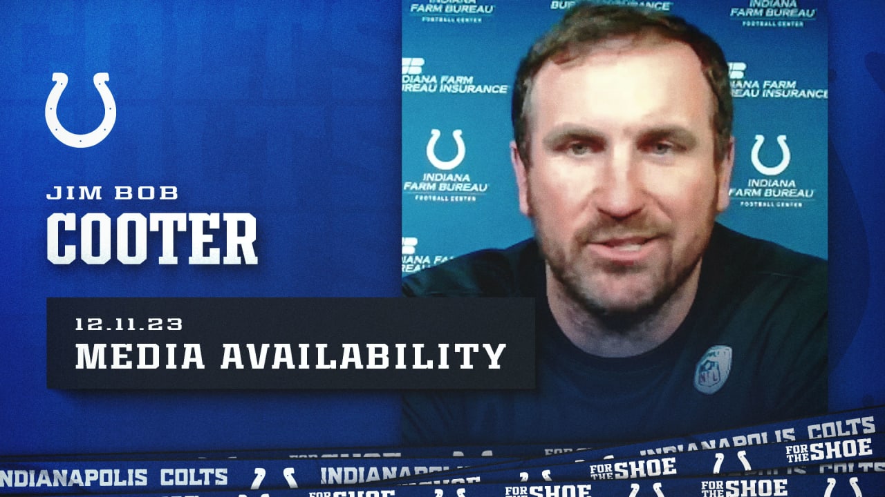 OC Jim Bob Cooter: Colts Vs. Steelers, Week 15