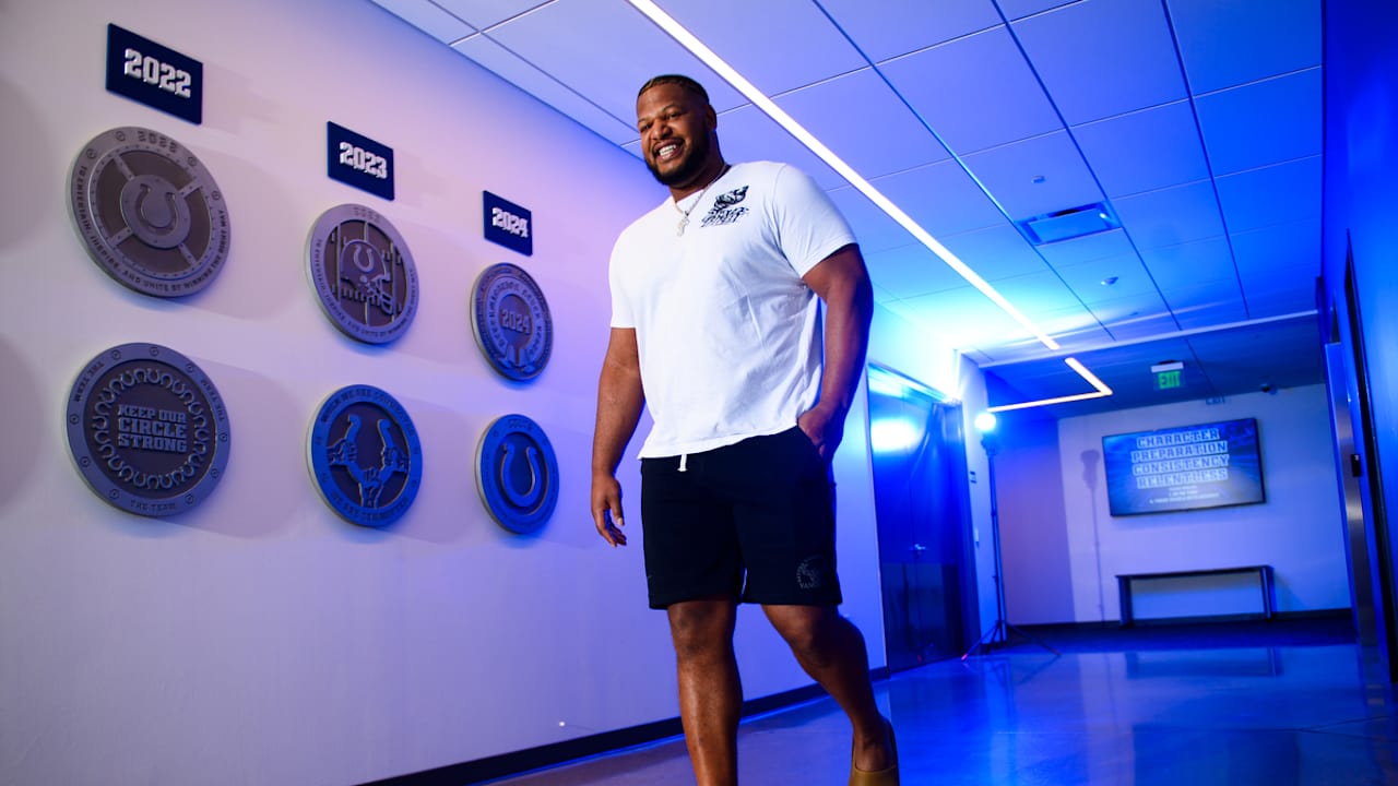 Colts arrive for first day of OTAs
