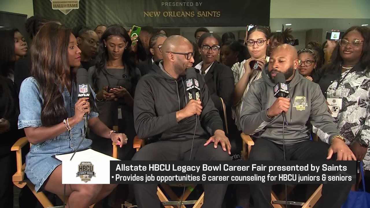 Antoine Bethea talks to Bucky Brooks and Sherree Burruss at HBCU Legacy