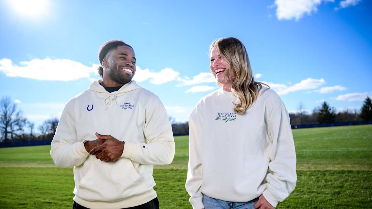 The Kicking The Stigma Collection has a new look – Colts.com