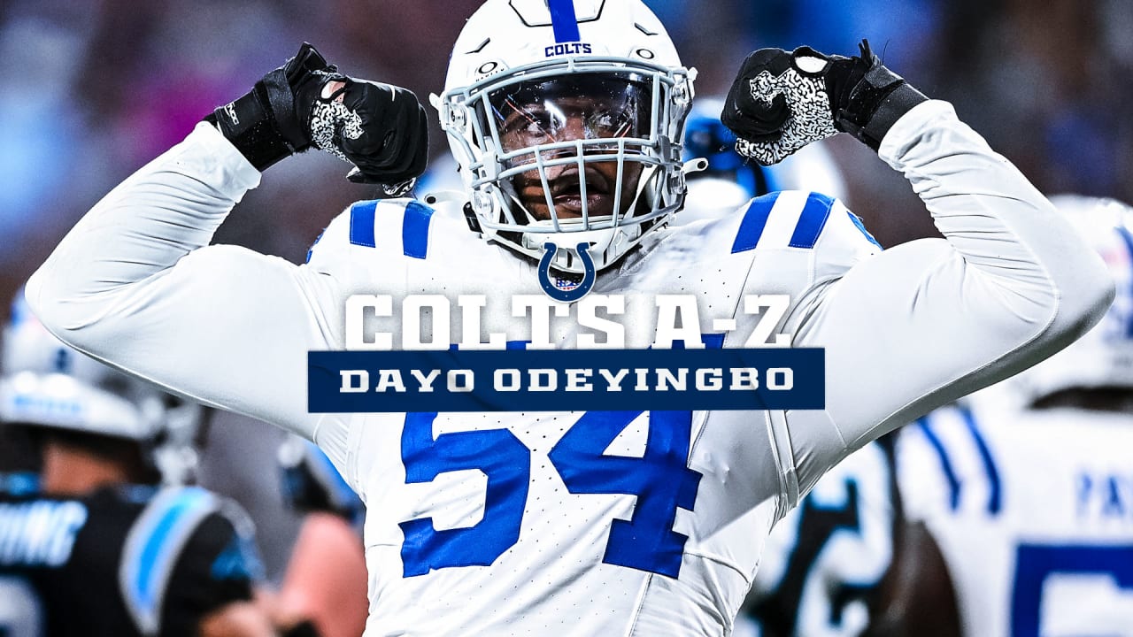 Colts A to Z: Dayo Odeyingbo