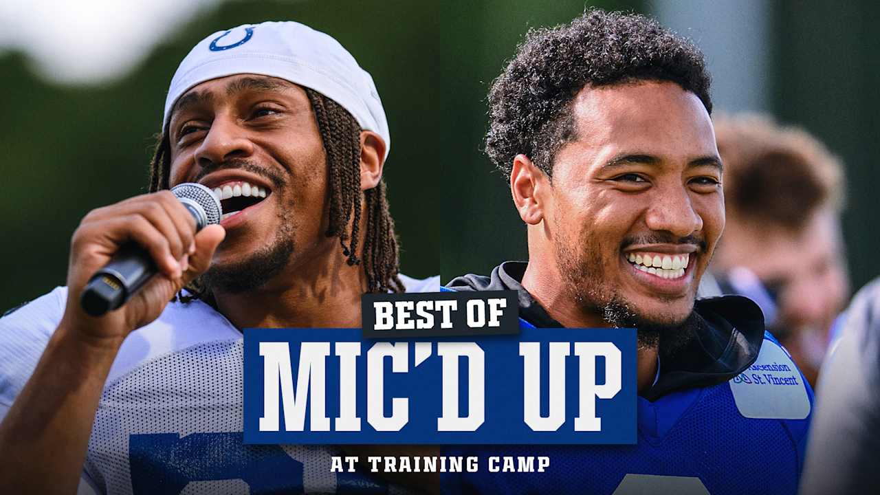 The best of 2026 Colts Training Camp Mic'd Up