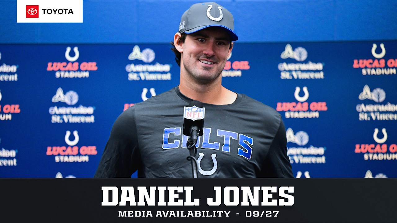Daniel Jones: Colts vs. Texans postgame