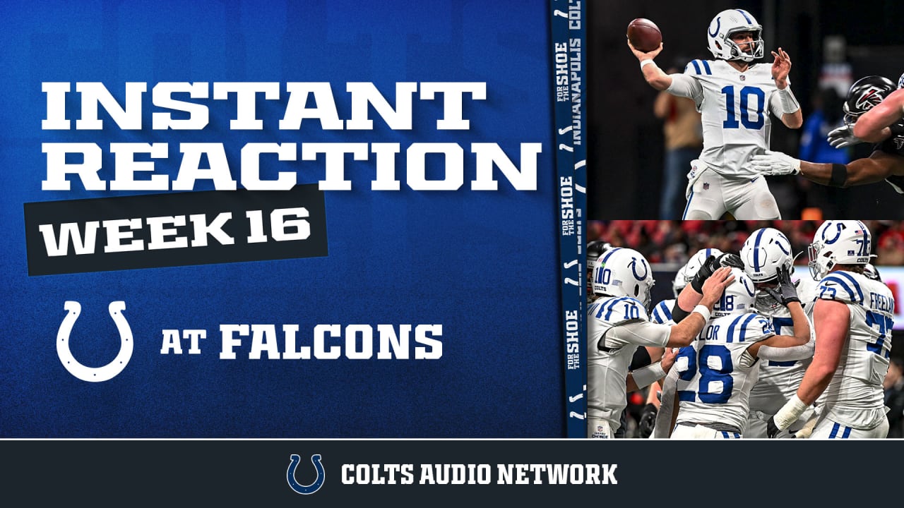 Instant Reaction: Colts at Falcons, Week 16