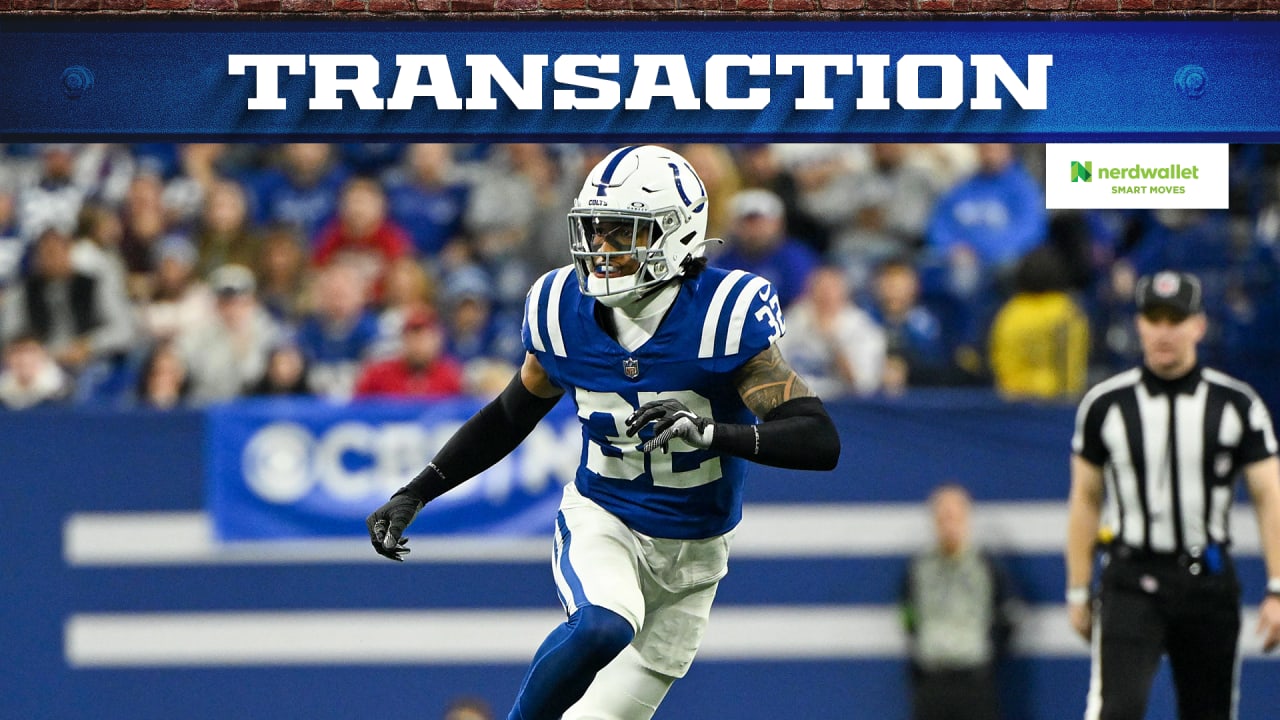 Colts place S Julian Blackmon on injured reserve sign S Henry