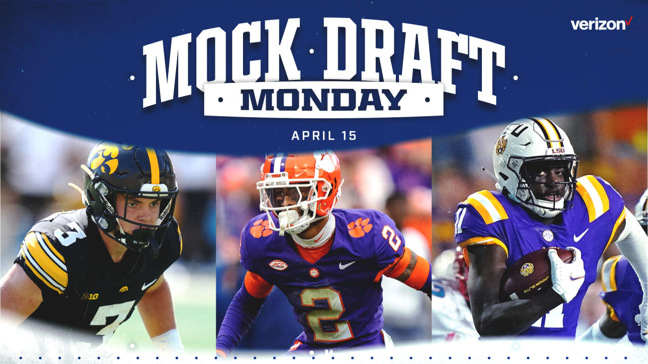 Colts 2024 NFL Mock Draft Monday April 15 update, with 10 days to go