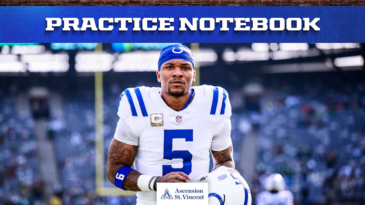 Practice Notebook: Injury updates on Anthony Richardson, Alec Pierce ahead of Colts’ Week 17 game at New York Giants