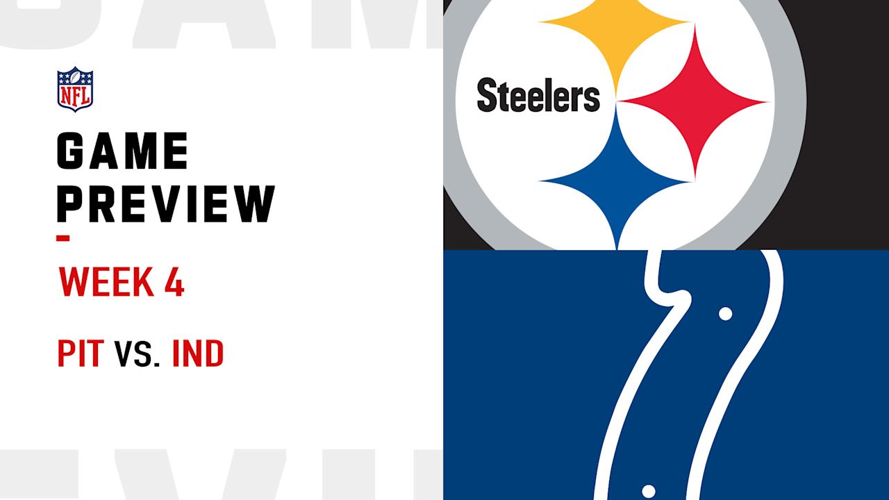 Steelers vs. Colts preview Week 4