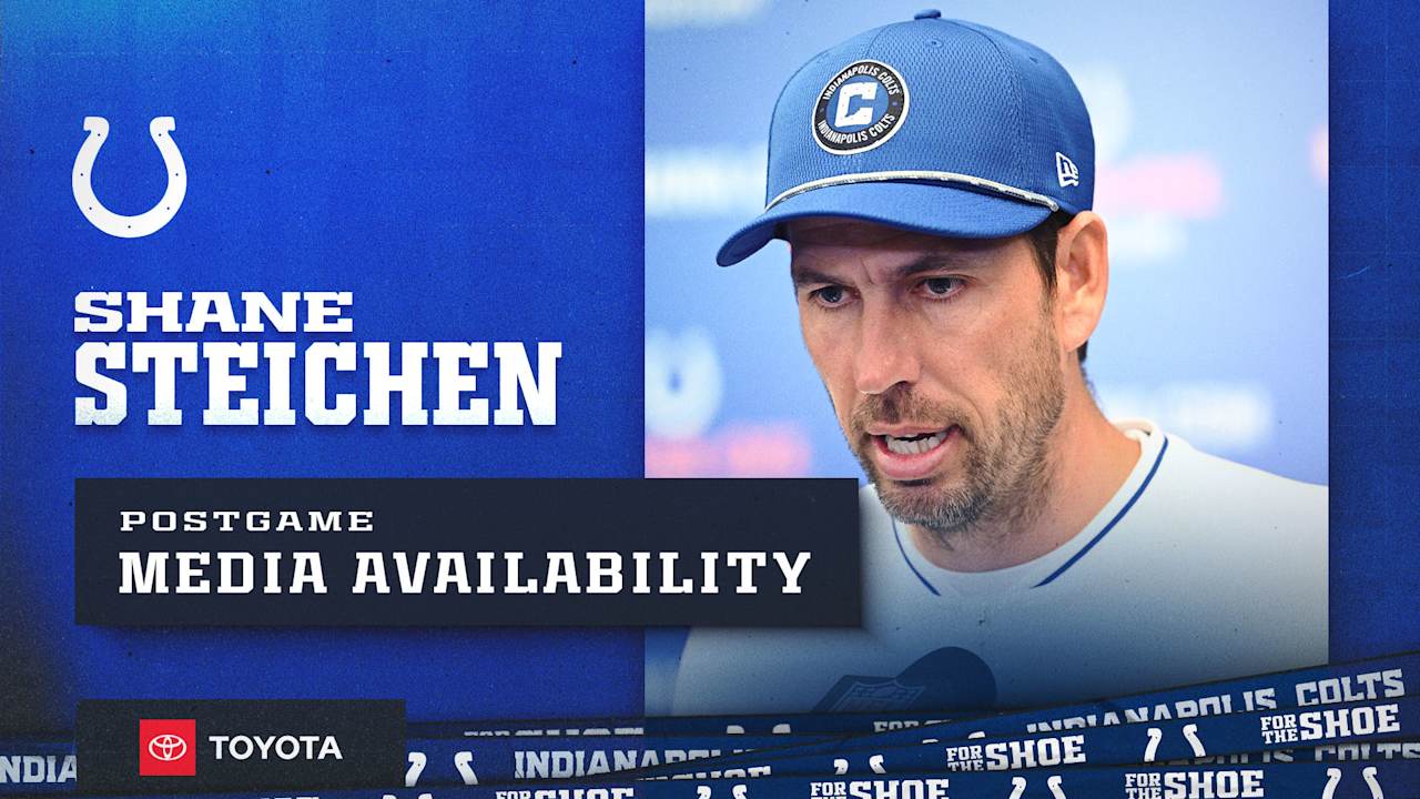 Shane Steichen: Colts vs. Texans postgame