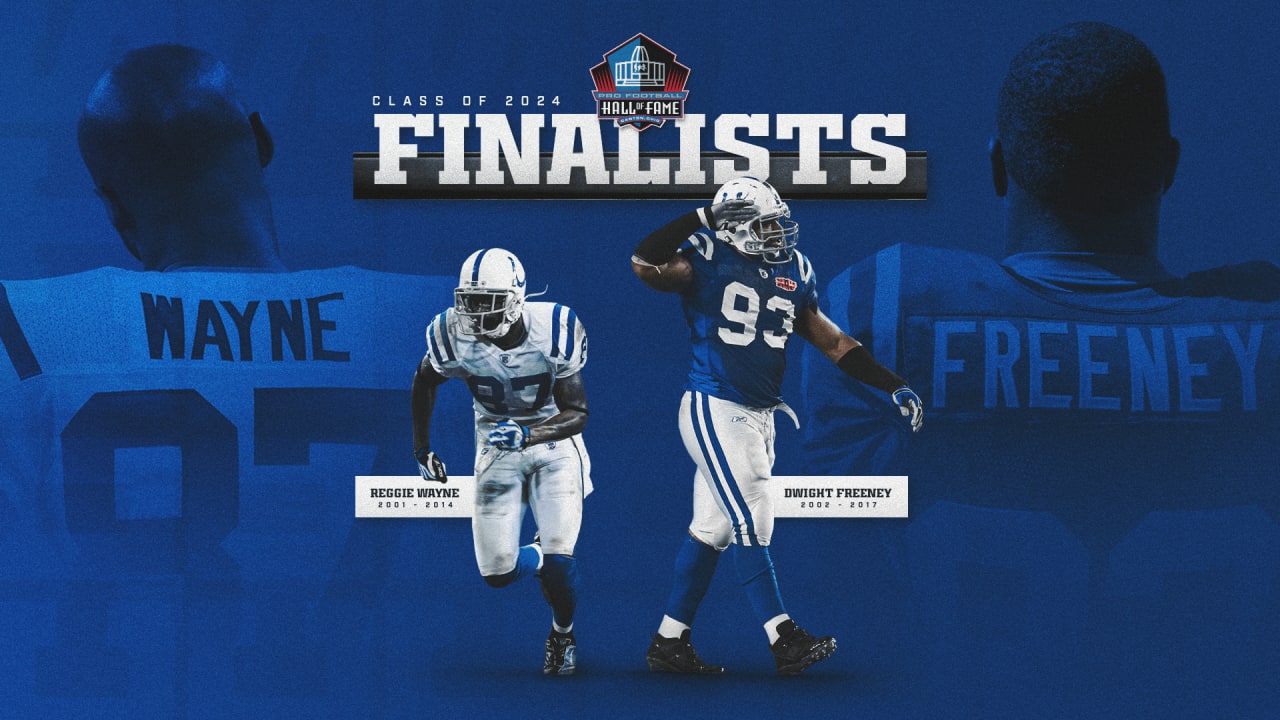 Colts Legends Dwight Freeney and Reggie Wayne Finalists for Pro